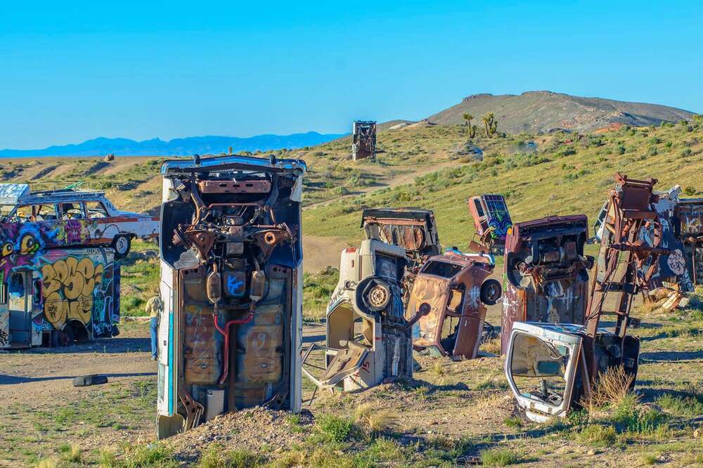 Goldfield Fireworks - Goldfield, Nevada - Neon Planet