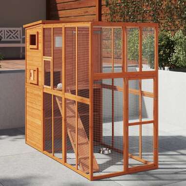 Best splurge: Esquina Outdoor Enclosure Ramp and Main Cat Cage