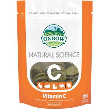 Guinea pig vitamin C supplement: Oxbow Natural Science Vitamin C Supplement