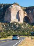 entrance to El Malpais National Monument, new mexico