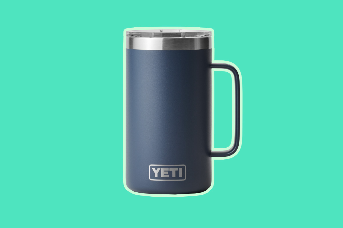 YETI Rambler 14 Oz Mug 2.0 MS Navy - Backcountry & Beyond