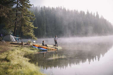 kayak camping