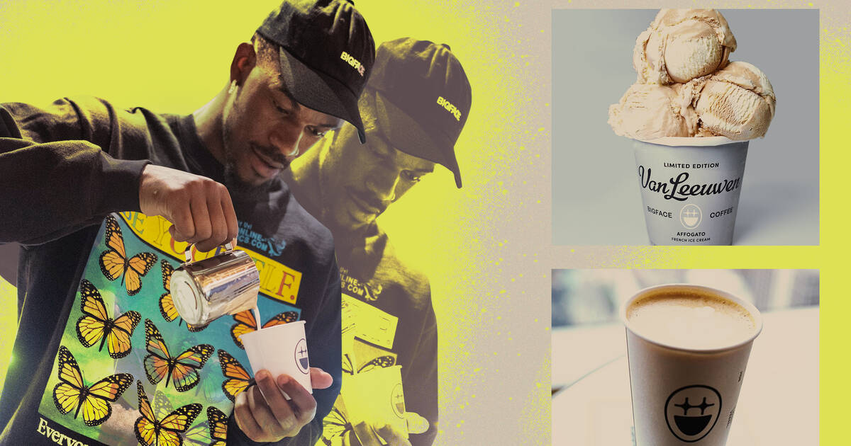 Jimmy Butler's Big Face Coffee Pops Up In Miami Design District with Sweet  Treats And Merch