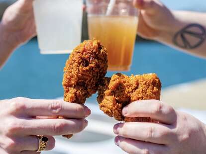 Don't Believe Your Eyes. That's Ice Cream, Not Fried Chicken