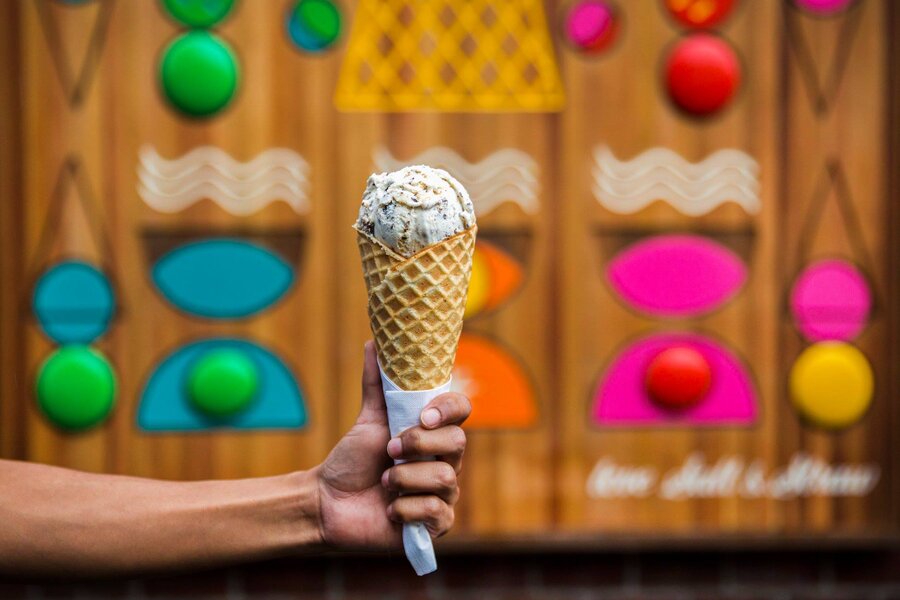 Creative Ice-Cream Store Design Has Power-Tool Theme