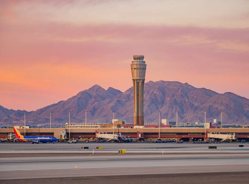 North Las Vegas Airport, Airport Drive, North Las Vegas, NV, USA