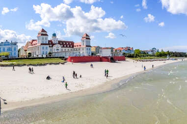 binz seaside resort town