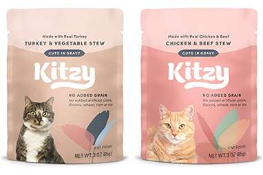 Amazon Brand Kitzy Wet Cat Topper, Variety Pack