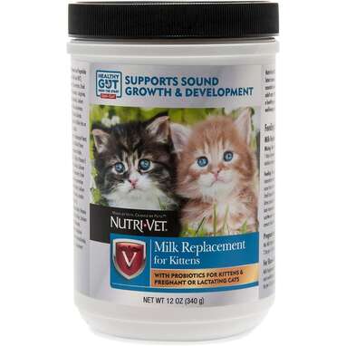 Best easy-to-mix kitten formula: Nutri-Vet Milk Replacement