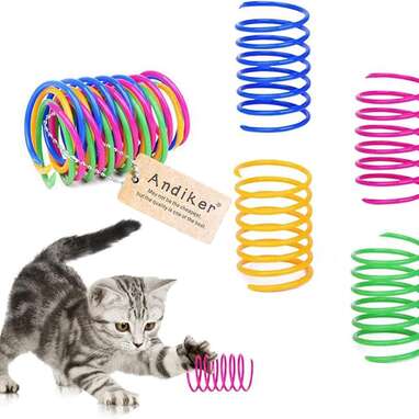 Andiker Spiral Spring Cat Toys