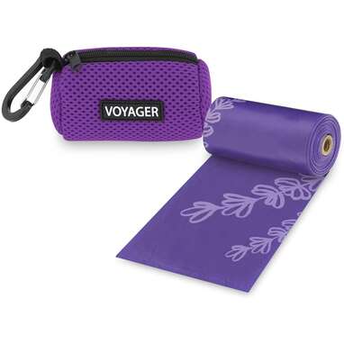 Voyager Dog Poop Bag Holder Leash Attachment
