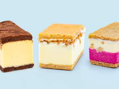 assorted ice cream sandwiches