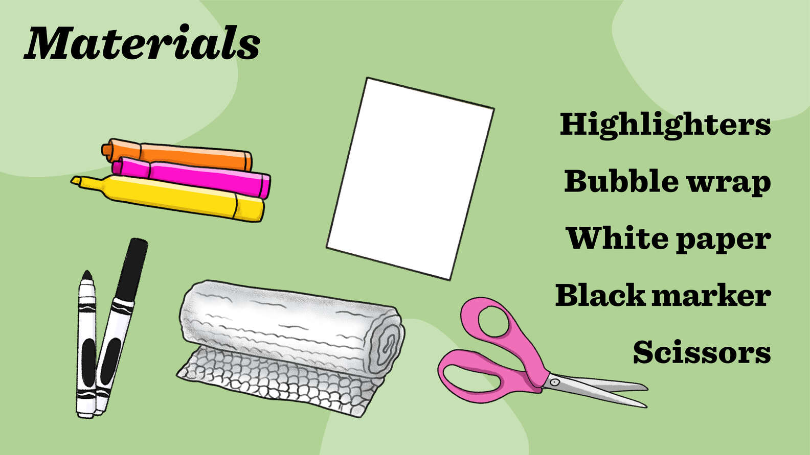 Crafts For Kids: Use Your Old Highlighters And Bubble Wrap To Make Fish ...