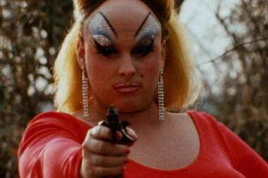 divine in pink flamingos