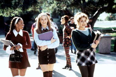 britney murphy in clueless, alicia silverstone in clueless