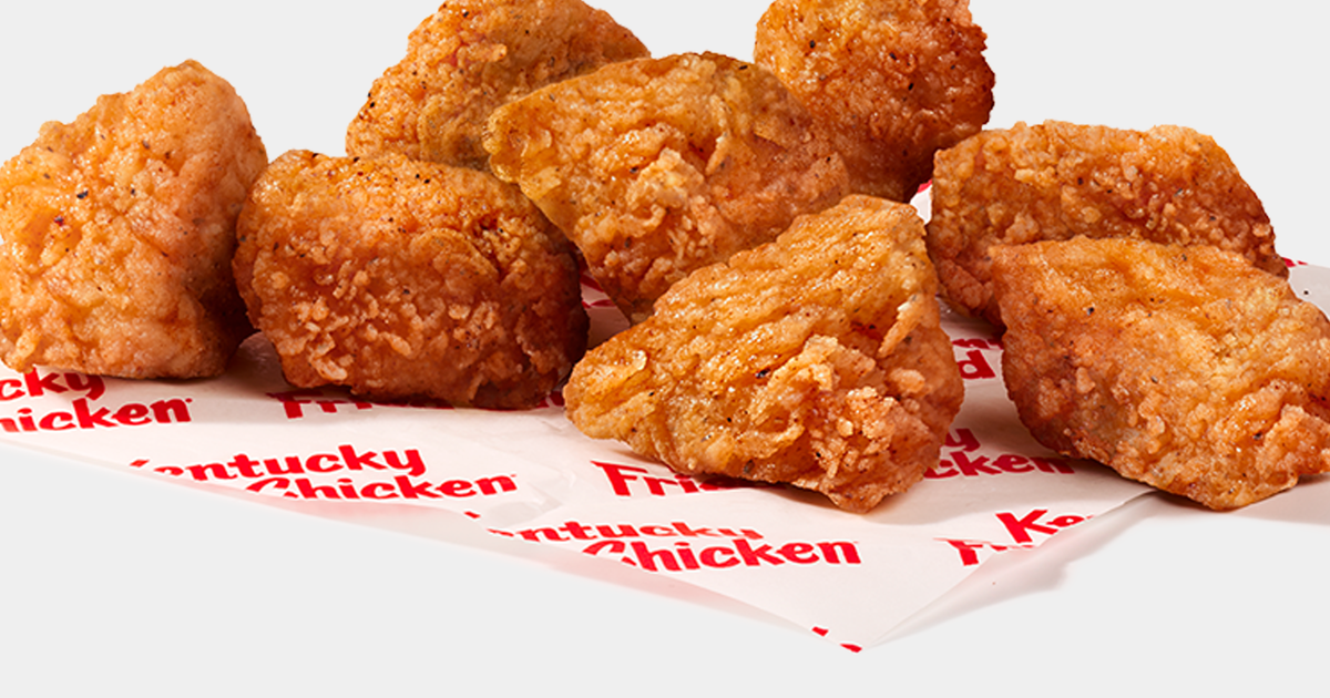 new kfc chicken bites