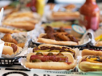 national hot dog day deal