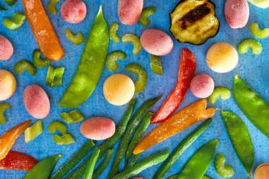 assorted frozen vegetables