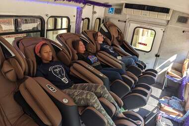 Massage Chair Bus Tours Dallas
