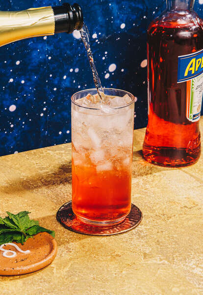 A Classic Aperol Spritz - For The Feast