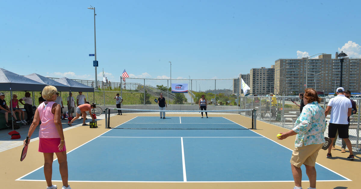 Rockaway Beach Opens Pickleball Court and Adventure Course - Thrillist