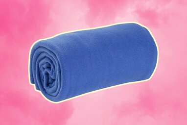 Microfleece Travel Blanket