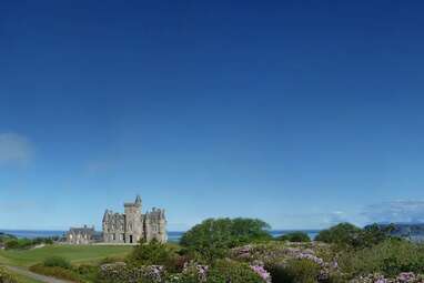 Seaside castle tower Isle of Mull, Hebrides