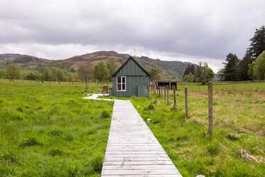 Highland tiny house near Loch Ness