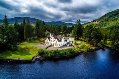 Lochside cottage in the Trossachs