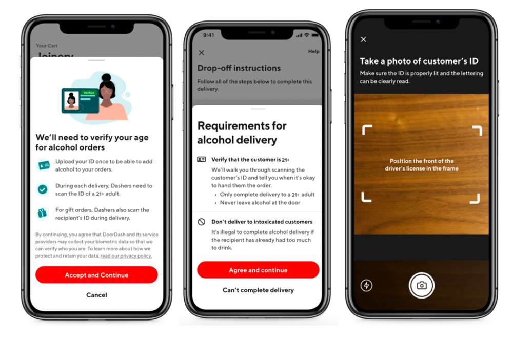DoorDash Will Now Scan IDs to Crack Down on Underage Alcohol Orders