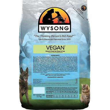 Best runner-up: Wysong Vegan Dry Dog and Cat Food