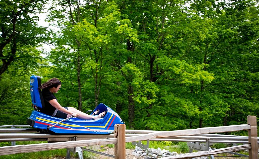 Cliffside Coaster in Lake Placid is the Longest Mountain Coaster