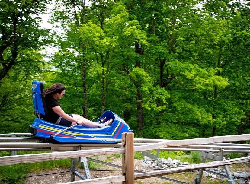 Cliffside Coaster in Lake Placid is the Longest Mountain Coaster