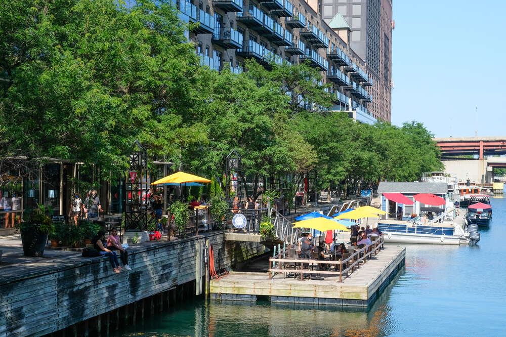 Pizzeria Portofino opens along the Chicago Riverwalk from LEYE