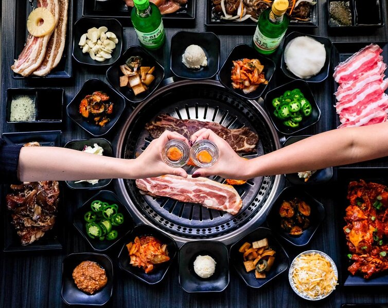 The Best Korean BBQ Grill Table