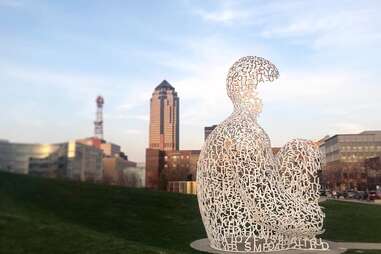 Public art sculpture