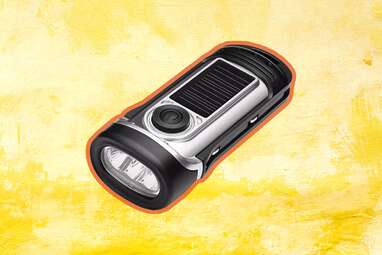 ThorFire Solar Flashlight with Handcrank