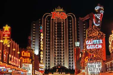 City of Las Vegas light 8 new neon signs along downtown