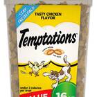 TEMPTATIONS Tasty Chicken Flavor Cat Treats