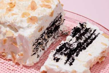 Coconut and Chocolate Icebox Cake