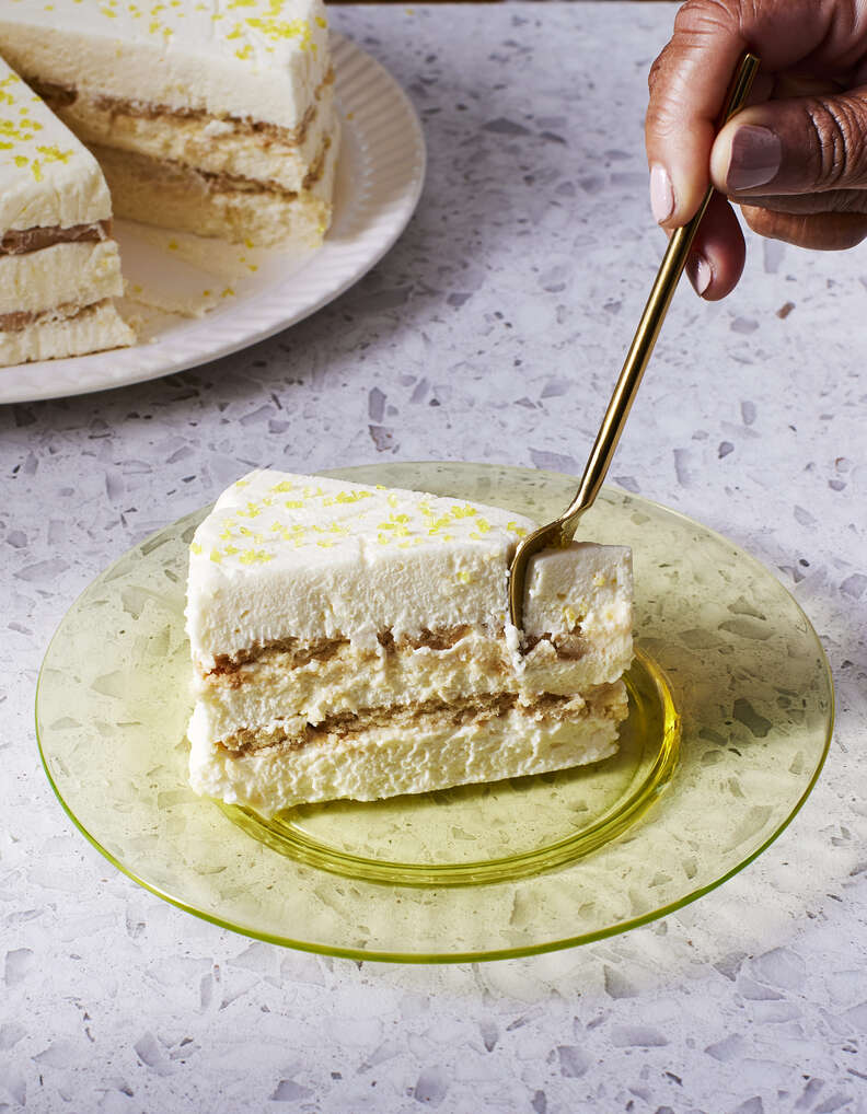 Lemon Pucker Shortbread Icebox Cake