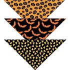 This three-pack full of black-and-orange options: Native Pup Halloween Dog Bandana 3-Pack