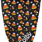 This candy corn option for the sweetest pups: Frisco Candy Corn Personalized Dog & Cat Bandana