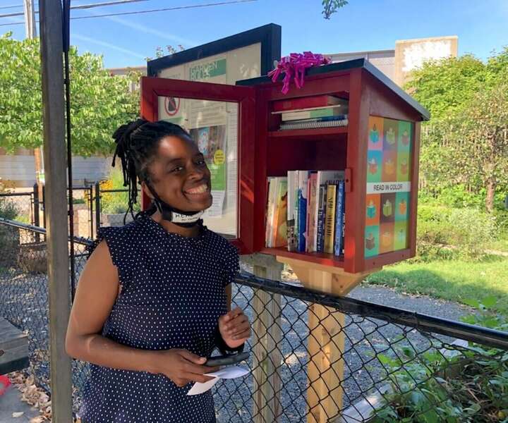 NYRP Installed 28 Book-Sharing Boxes Across the City’s Community Gardens