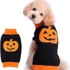 Perfect for your cute lil jack-o’-lantern: NACOCO Dog Sweater Pumpkin