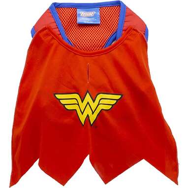 For your little superhero: DC Comics for Pets Wonder Woman Harness for Dogs