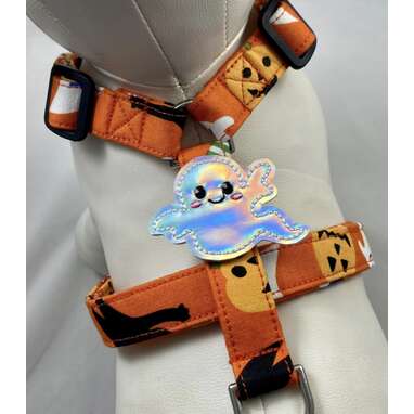 A harness you can customize and make your own: Halloween Party Dog Harness