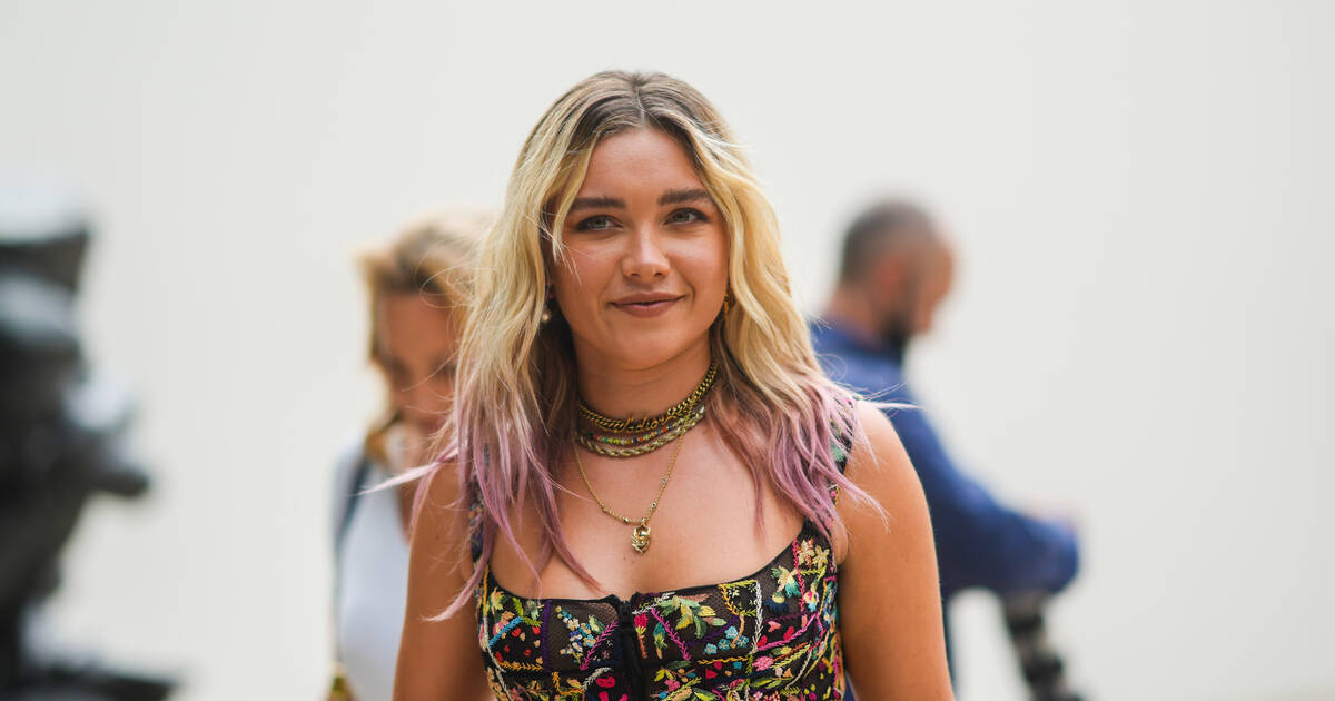 Florence Pugh just made side boob look chic and you won't believe it