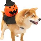 This spooky getup with a pumpkin riding on your dog’s back: BESFAN Dog Halloween Costume