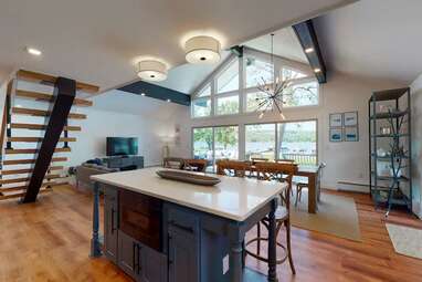 Modern Finger Lakes home with optional pontoon add-on